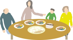 家族のイラスト